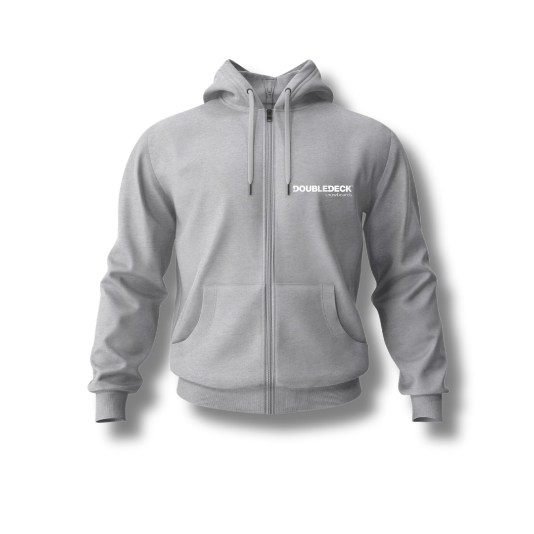DOUBLEDECK® Zip Jacket in gray